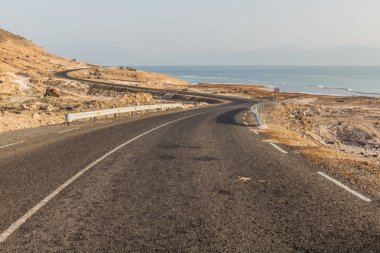 Cibuti 'deki Assal Gölü Yolu