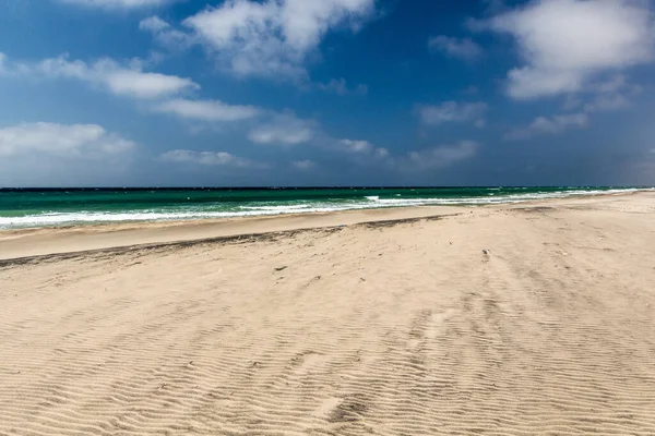 Wit Zandstrand Berbera Somaliland — Stockfoto