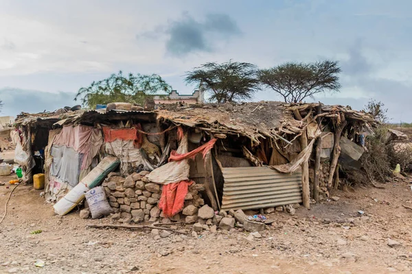 Casa Pueblo Somalilandia Occidental —  Fotos de Stock