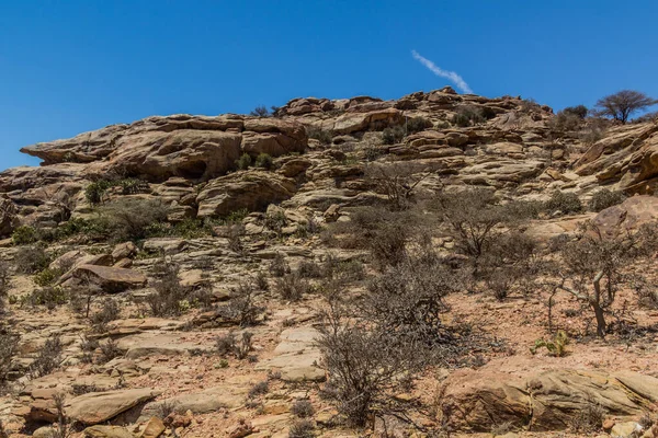 Landscape around Laas Geel rock paintings, Somaliland