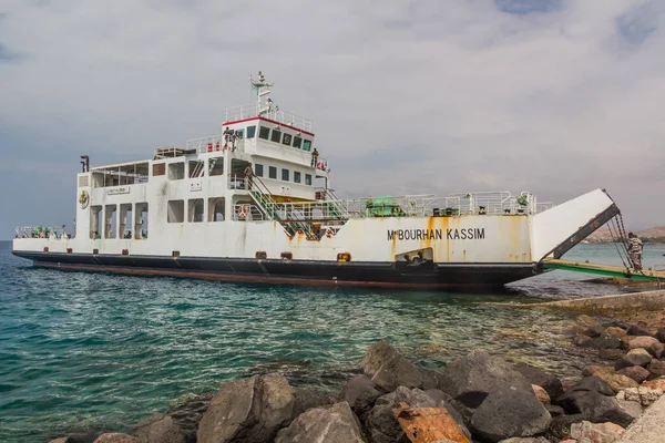 Tadjoura Djibouti 2019 Április Ferry Mohamed Bourhan Kassim Tadjoura Kikötőjében — Stock Fotó