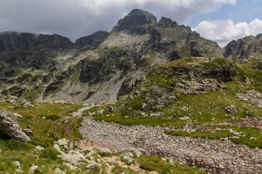 Bulgaristan 'ın Rila dağlarında Malyovitsa zirvesi