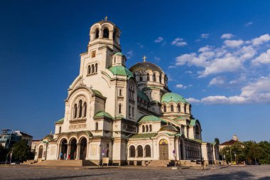 Bulgaristan 'ın Sofya kentindeki Alexander Nevsky Katedrali