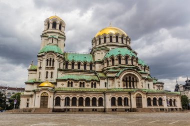 Bulgaristan 'ın Sofya kentindeki Alexander Nevsky Katedrali