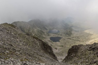 Bulgaristan 'ın Rila dağlarındaki Musala gölleri