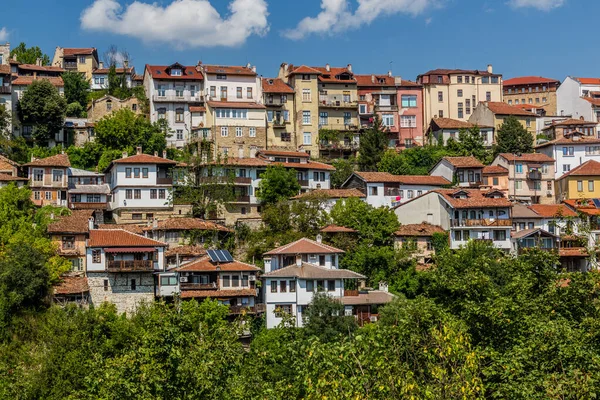 Widok Miasto Veliko Tarnovo Bułgaria — Zdjęcie stockowe