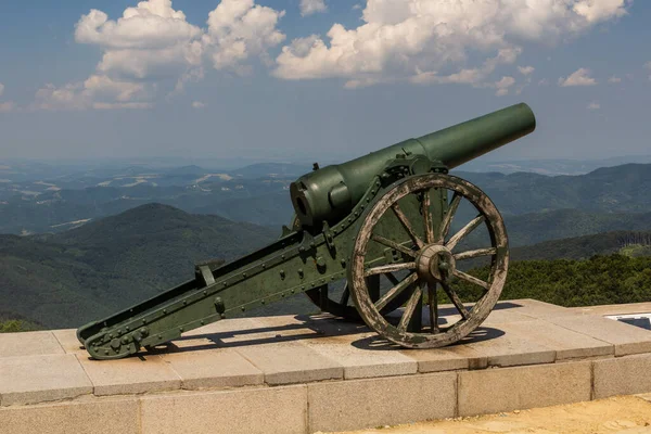 Cannon Liberty Memorial Shipka Peak Bulgaria — Stock Photo, Image