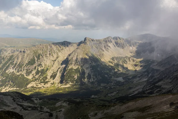 Údolí Pod Nejvyšším Vrcholem Bulharska Musala Pohoří Rila — Stock fotografie