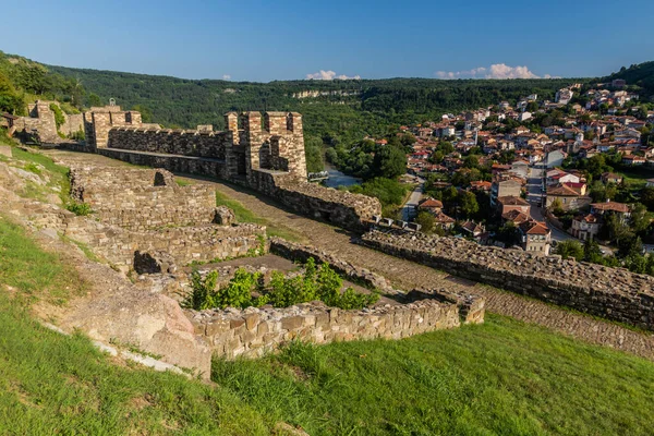 Veduta Veliko Tarnovo Dalla Fortezza Tsarevets Bulgaria — Foto Stock