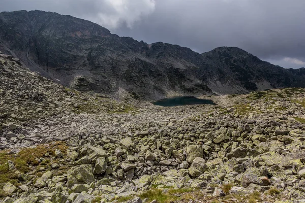 Malé Jezero Horách Rila Bulharsko — Stock fotografie