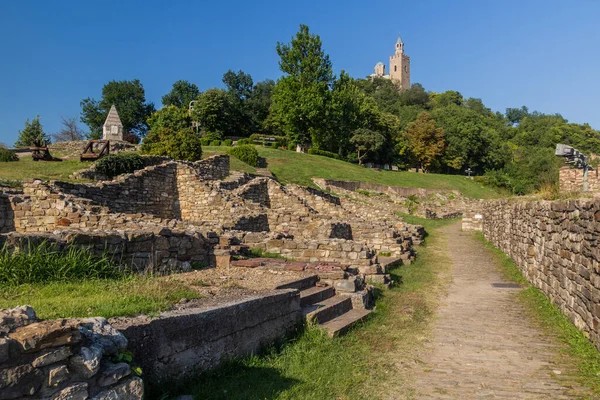 Ruins Tsarevets Fortress Veliko Tarnovo Bulgaria — Stock Photo, Image