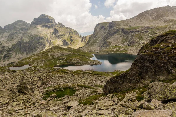 Озеро Эленско Горах Рила Болгария — стоковое фото