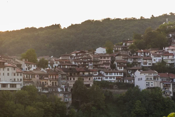 Bulgaristan Veliko Tarnovo Kasabasının Manzarası — Stok fotoğraf