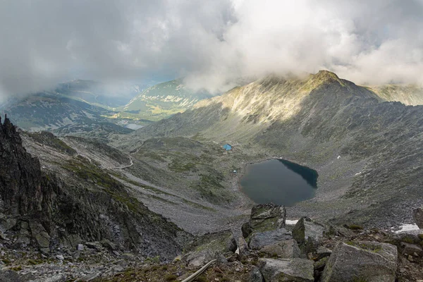 Lacul Ledeno Din Munții Rila Bulgaria — Fotografie, imagine de stoc