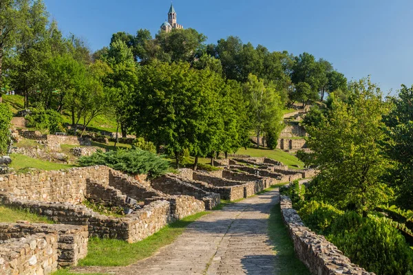 Ruinas Fortaleza Tsarevets Veliko Tarnovo Bulgaria — Foto de Stock