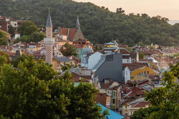 Panorama Starého Města Plovdiv Bulharsko — Stock fotografie