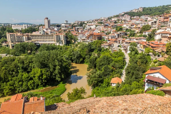 Vista Cidade Veliko Tarnovo Bulgária — Fotografia de Stock