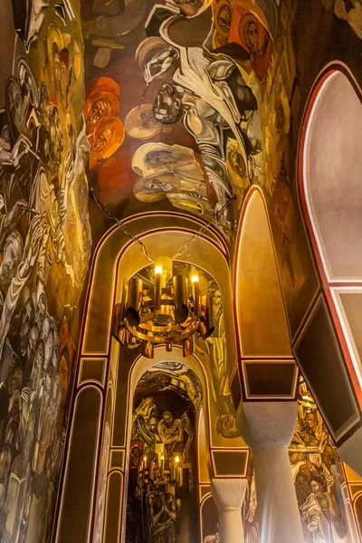 Veliko Tarnovo Bulgaria Julio 2019 Interior Catedral Ascensión Fortaleza Tsarevets — Foto de Stock