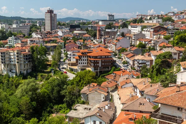 Pohled Město Veliko Tarnovo Bulharsko — Stock fotografie