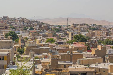 İran, Kermanşah 'ın ufuk çizgisi görünümü