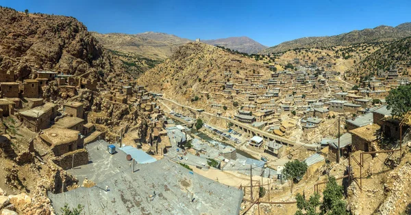 Palangan Pueblo Escalonado Región Del Kurdistán Irán —  Fotos de Stock