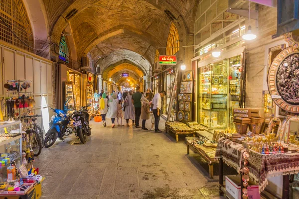 Isfahan Iran Luglio 2019 Veduta Del Bazar Mercato Isfahan Iran — Foto Stock