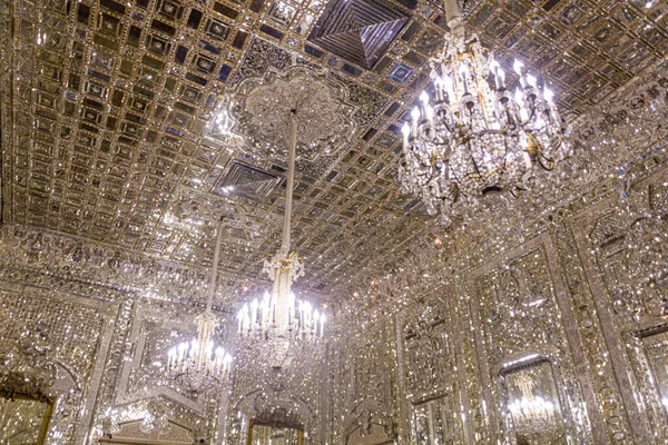 Tehran Irão Julho 2019 Mirror Hall Palácio Golestan Teerão Capital — Fotografia de Stock