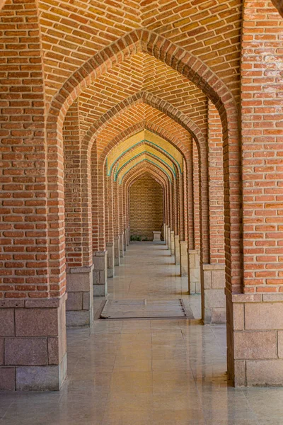 Archway Blue Mesquita Tabriz Irão — Fotografia de Stock