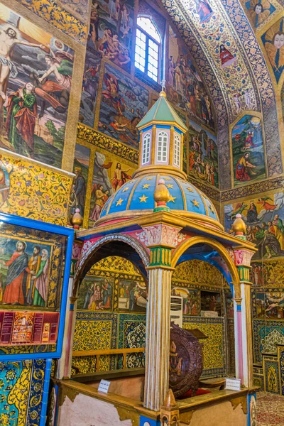 Isfahan Iran July 2019 Interior Vank Cathedral Isfahan Iran — Stock Photo, Image