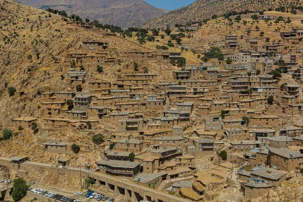 Palangan Escaladé Village Dans Région Kurdistan Iran — Photo