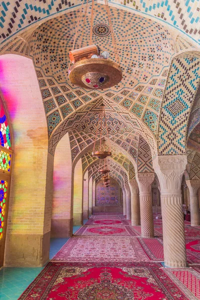 Nasir Mulk Mosque Shiraz Iran — Stock Photo, Image
