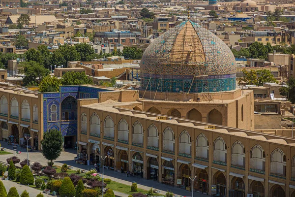 Isfahan Iran Luglio 2019 Moschea Dello Sceicco Lotfollah Naqsh Jahan — Foto Stock