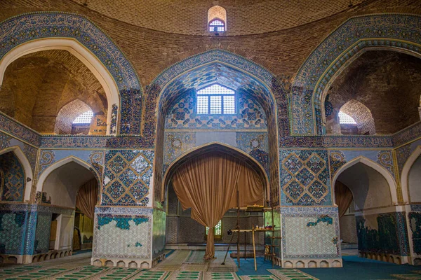 Tabriz Iran July 2019 Interior Blue Mosque Tabriz Iran — стокове фото