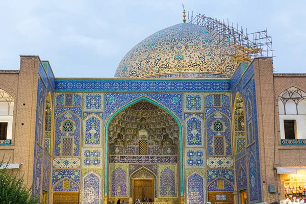 Mosquée Cheikh Lotfollah Sur Place Naqsh Jahan Ispahan Iran — Photo