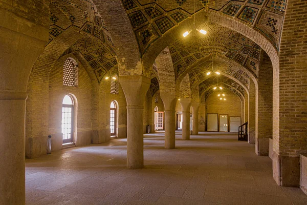 Shiraz Iran Června 2019 Interiér Mešity Nasir Mulk Širazu Írán — Stock fotografie