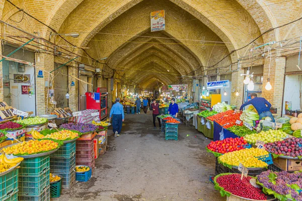 Kermanshah Irán Julio 2019 Vista Del Bazar Cubierto Kermanshah Irán — Foto de Stock