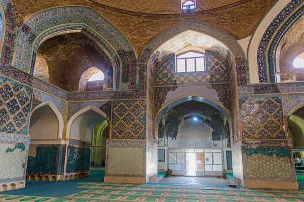 Tabriz Irão Julho 2019 Interior Mesquita Azul Tabriz Irão — Fotografia de Stock