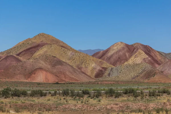 Montañas Multicolores Del Arco Iris Aladaglar Provincia Azerbaiyán Oriental Irán —  Fotos de Stock