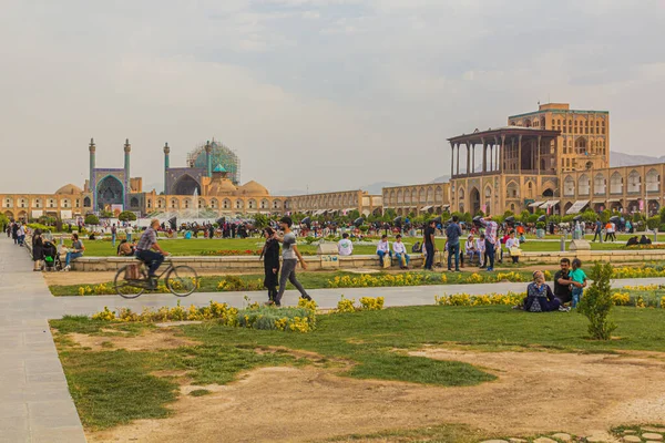 Isfahan Iran Lipiec 2019 Widok Plac Naqsh Jahan Isfahan Iran — Zdjęcie stockowe