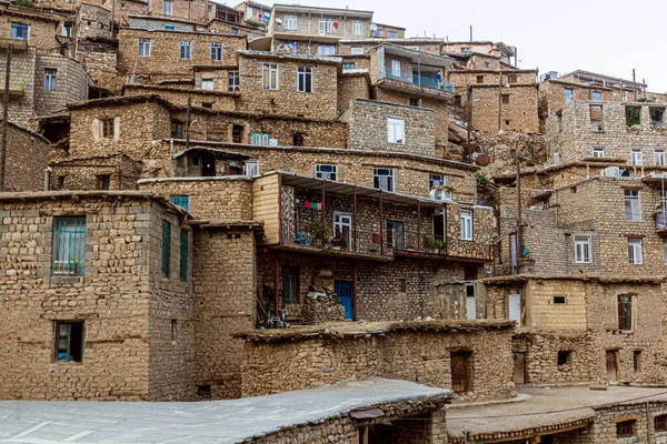 Palangan Pueblo Escalonado Región Del Kurdistán Irán —  Fotos de Stock