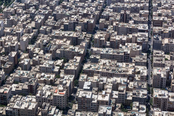 Aerial View Residential Area Tehran Capital Iran — Stock Photo, Image