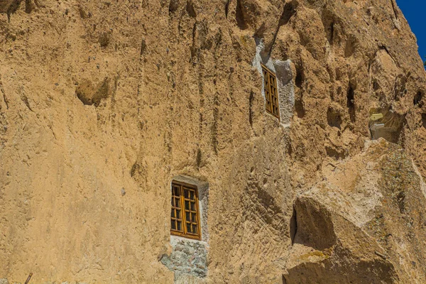 Jeskynní Obydlí Vesnici Kandovan Írán — Stock fotografie