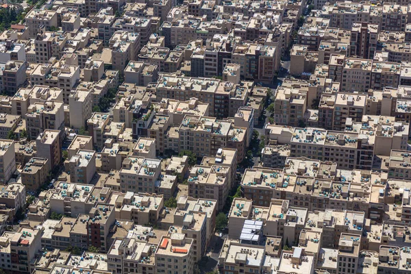 Aerial View Residential Area Tehran Capital Iran — Stock Photo, Image