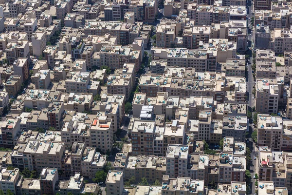 Aerial View Residential Area Tehran Capital Iran — Stock Photo, Image