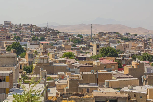 Skyline Vista Kermanshah Iran — Foto Stock