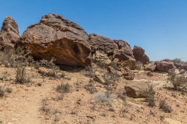 Laas Geel kaya resimleri, Somaliland çevresindeki manzara