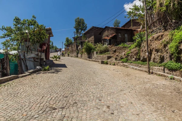 View Street Lalibela Ethiopia — 图库照片