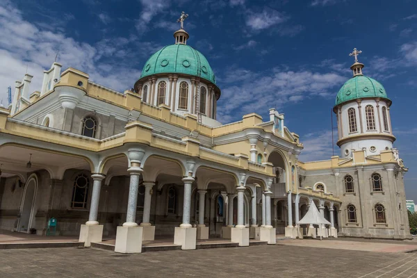 Medhane Alem Cathedral Addis Ababa Ethiopia — Stockfoto
