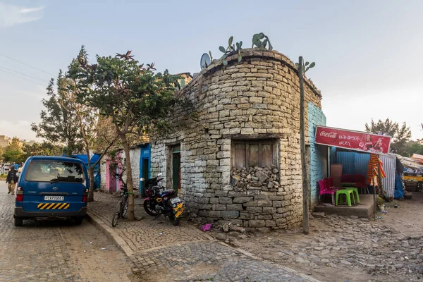 Mekele Ethiopia March 2019 Stone House Mekele Ethiopia — Foto de Stock