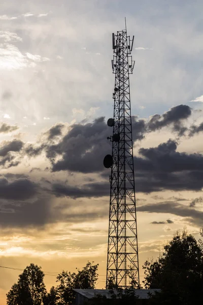 Telecommunications Tower Lalibela Ethiopia — ストック写真